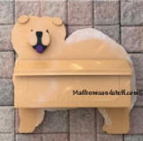 Chow Wall mount mailbox