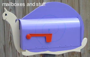 Purple Snail MAIL BOX