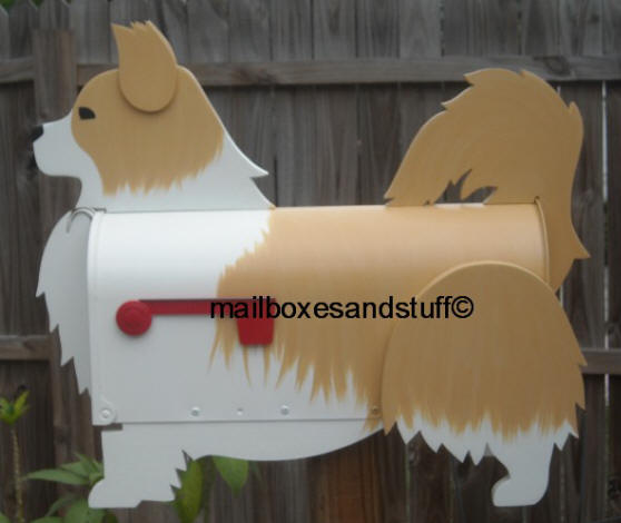 Long Coat Chihuahua mailbox
