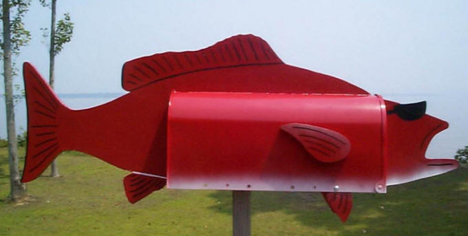Red Grouper Mailbox