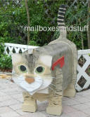 custom painted cat mailbox Augustas