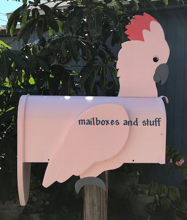 Cockatoo Mailbox