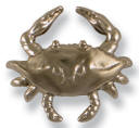 crab door bell door ringer brushed nickel (Solid brass)