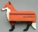 Fox wallmount mailbox