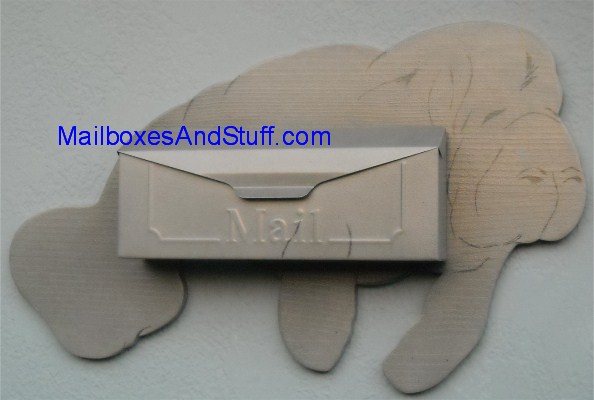 Manatee Wall mount Mailbox