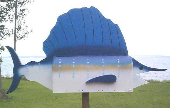 Sailfish mailbox