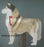 Custom painted Siberian Husky Mailbox