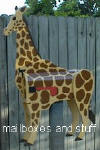 giraffe mailbox