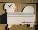 Maltese puppy cut wall mount