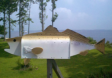 Speckled Trout Mailbox